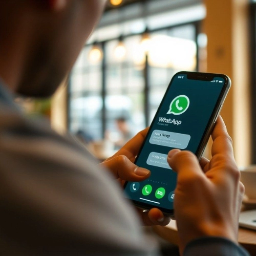 Whastapp showing app